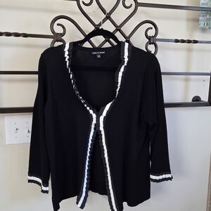 Cable & Gauge Monochrome Knit Top